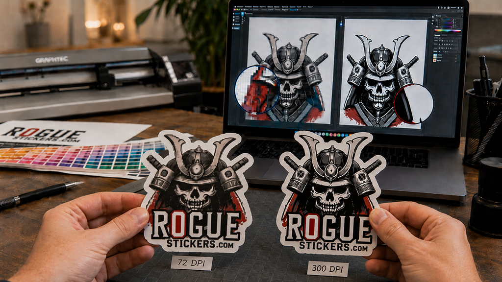 Why Your Custom Sticker Design Looks Blurry