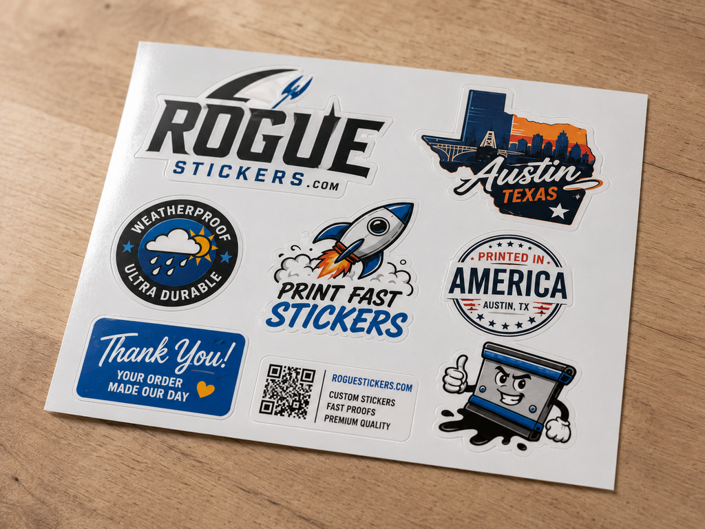 The Unboxing Anatomy: How E-commerce Brands Use Custom Sticker Sheets to Drive Customer Retention