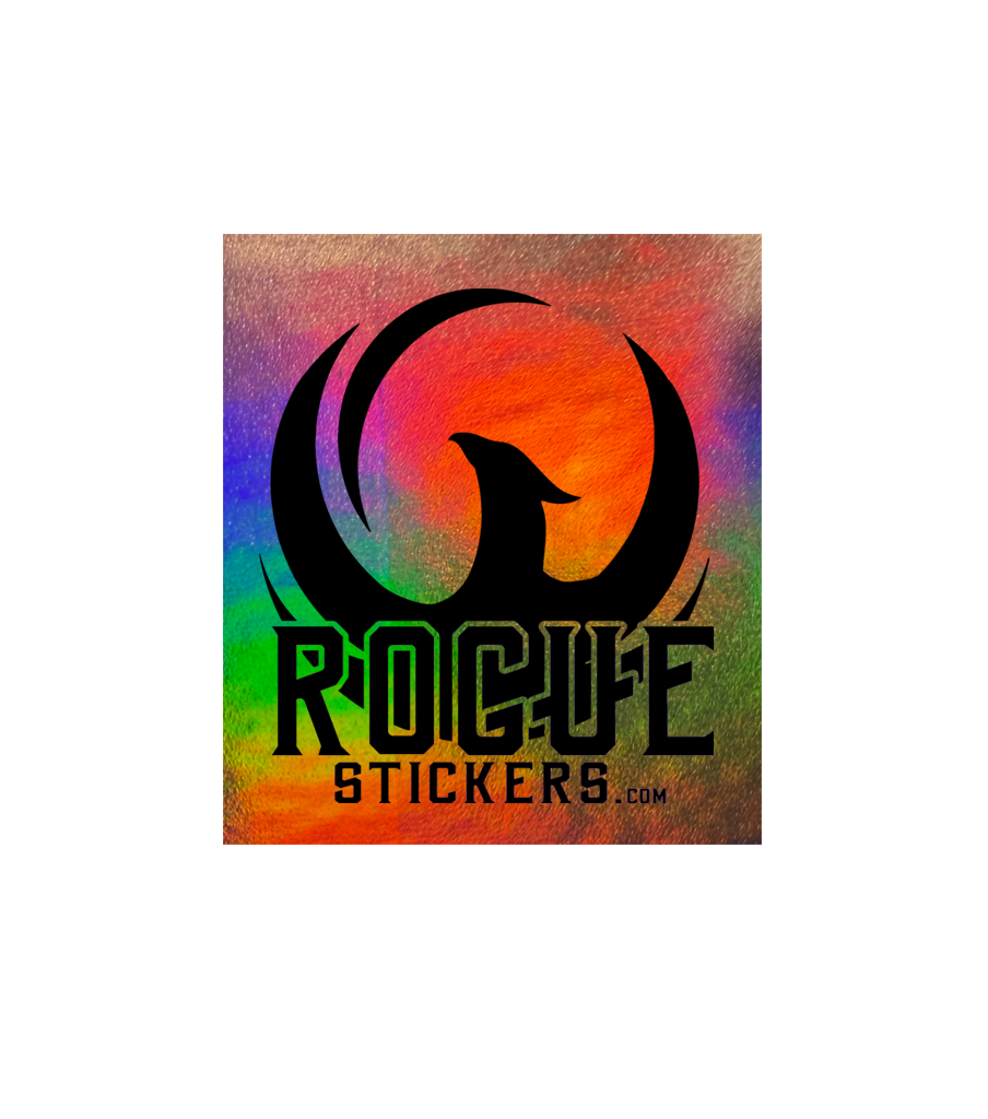 Holographic Stickers - RogueStickers.com